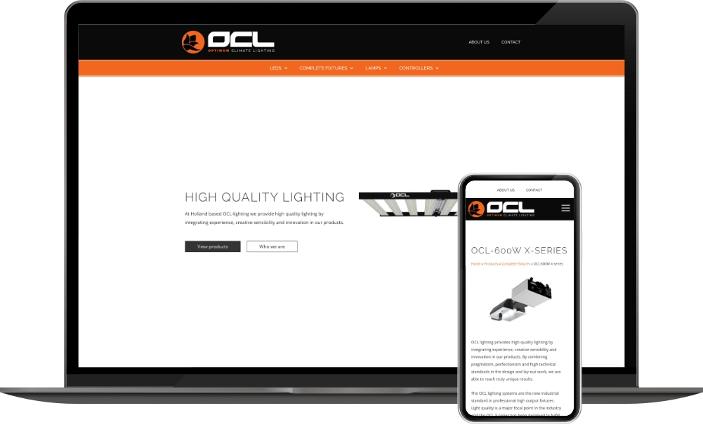 OCL Lighting screens