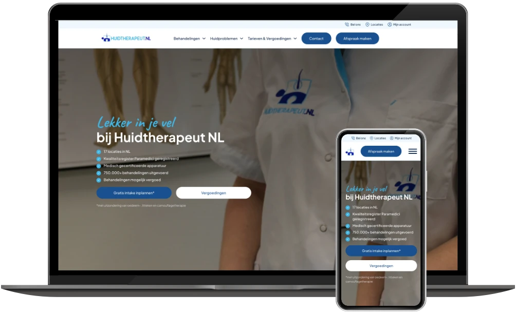 Huidtherapeut NL - homepage