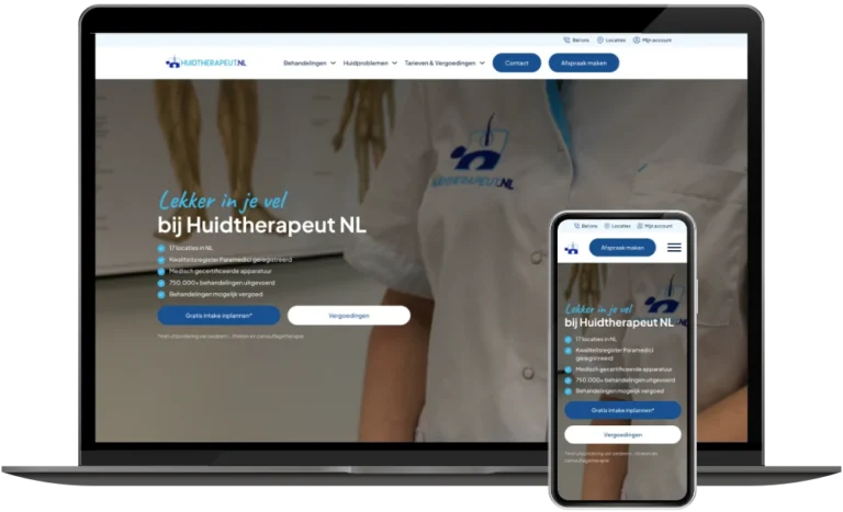 Huidtherapeut NL - homepage