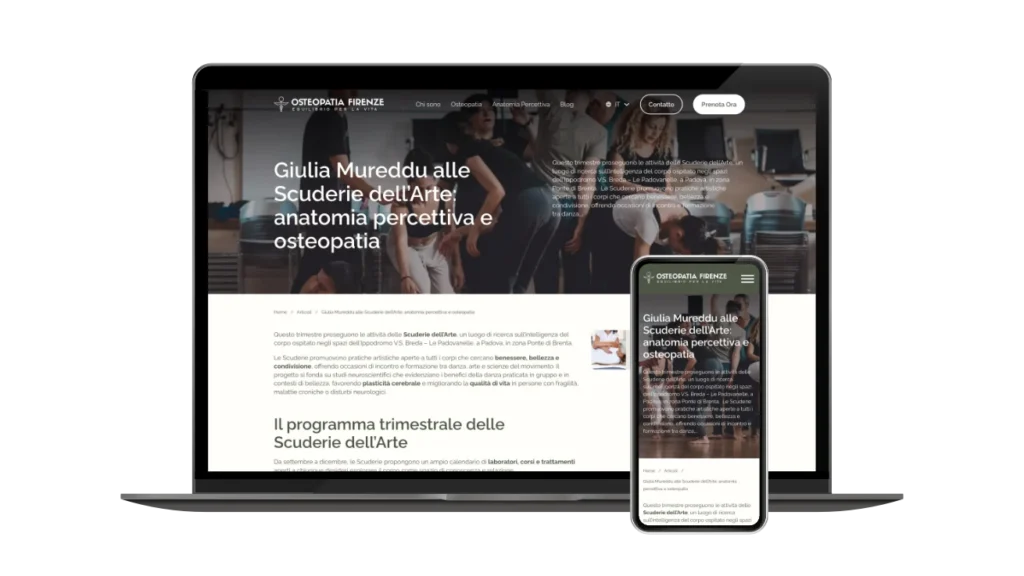 Ostepatia Firenze - Pagina di dettaglio del blog