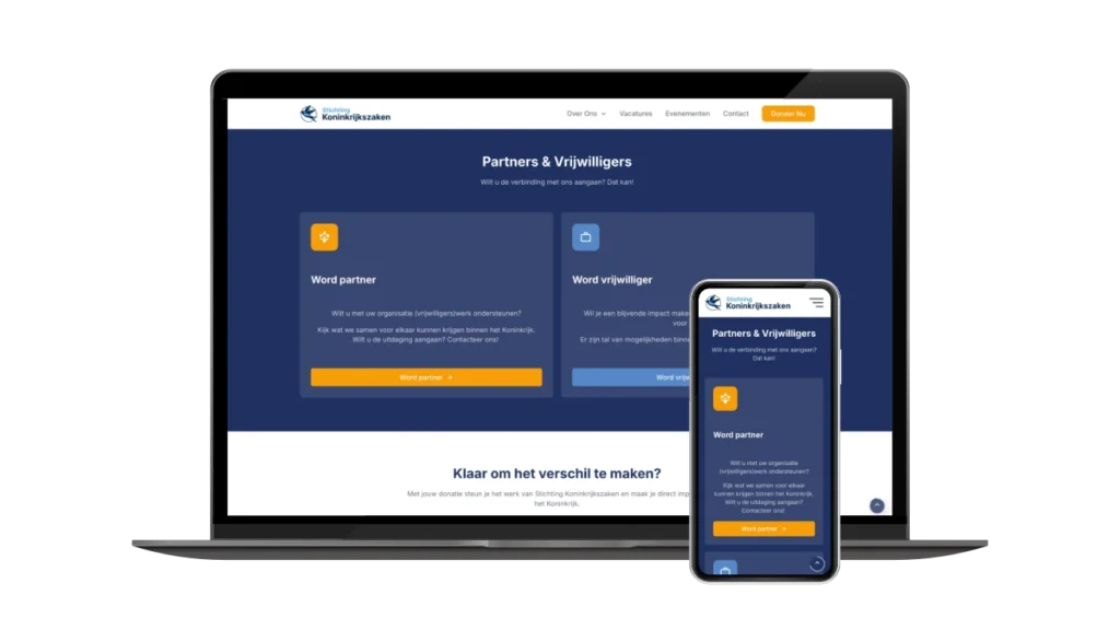 Stichting Koninkrijkszaken - homepage partners